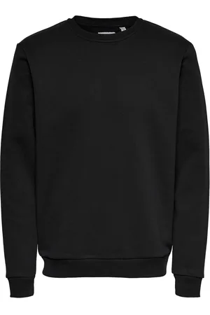 Only & Sons Onsceres Crew Neck Noos Tops Sweat-shirts & Hoodies Sweat-shirts Black