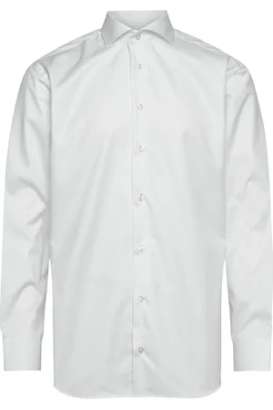 BOSWEEL SHIRTS EST. 1937 Regular Fit Mens Shirt Tops Shirts Business White