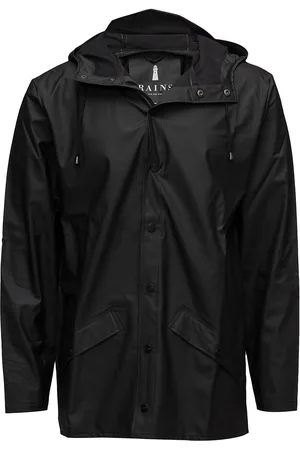 Rains Jacket W3 Outerwear Rainwear Rain Coats Black