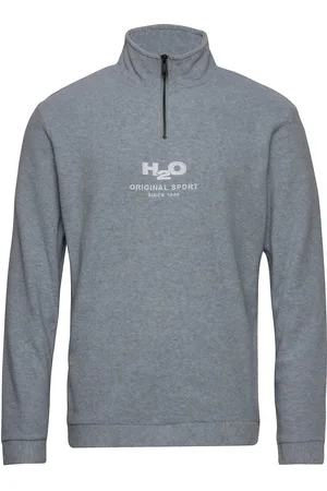 H2O Blåvand Ii Fleece Half Zip Tops Sweat-shirts & Hoodies Fleeces & Midlayers Grey