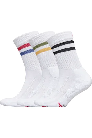 DANISH ENDURANCE Tennis Crew Socks Sport Socks Regular Socks White