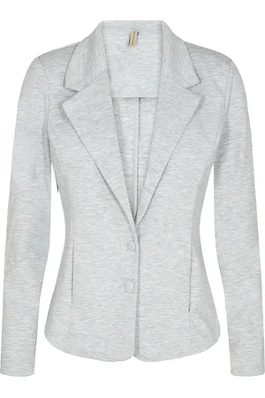 soyaconcept Sc-Daniela Blazers Single Breasted Blazers Grey