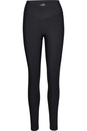 Casall Overlap High Waist Tights Sport Running-training Tights Black