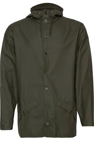 Rains Jacket W3 Outerwear Rainwear Rain Coats Khaki Green