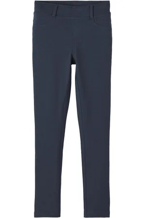 NAME IT Nkfjavi Solid Swe Legging Unb N Noos Bottoms Leggings Black