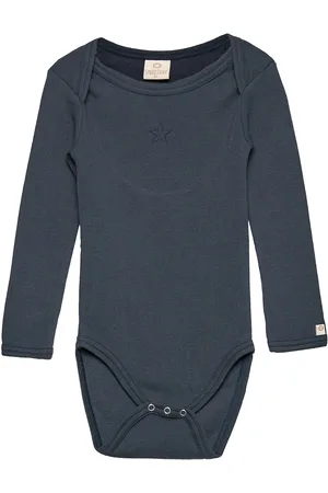 Smallstuff Body L.s. Bodies Long-sleeved Blue