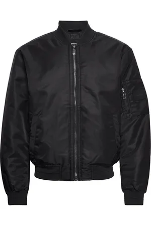 Calvin Klein Recycled Sateen Hero Bomber Bombertakki Takki Black