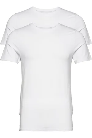 JBS 2-Pack O-Neck Bamboo. Tops T-shirts Short-sleeved White