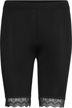 Noa Noa Almann Leggings Short Bottoms Shorts Cycling Shorts Black