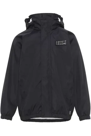 Molo Waiton Outerwear Rainwear Jackets Black