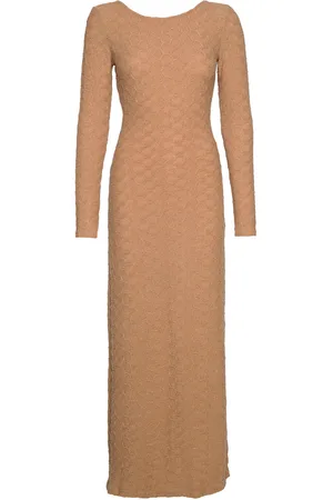 Résumé Oceannars Dress Maksimekko Juhlamekko Beige