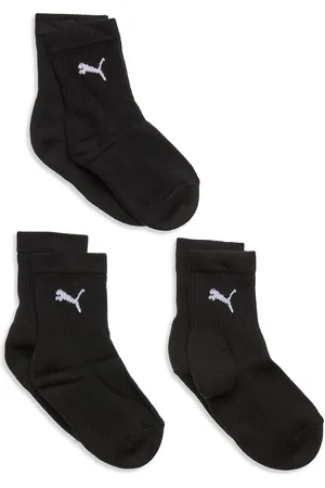 PUMA Kids Crew Sock 3P Sukat Black