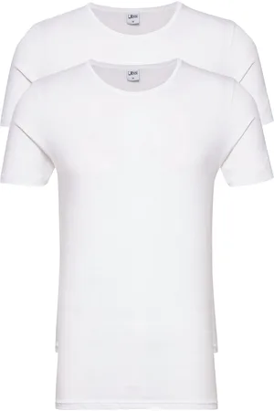 JBS 2-Pack T-Shirt O-Neck Gots Tops T-shirts Short-sleeved White