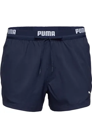 PUMA Men Logo Short Shorts 1P Sport Shorts Navy