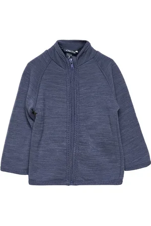 Smallstuff Cardigan Outerwear Fleece Outerwear Fleece Jackets Blue