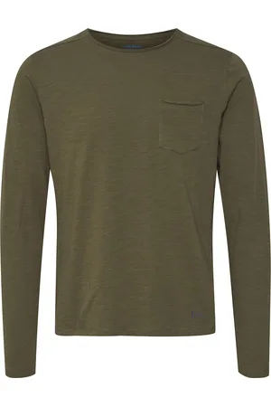 Blend Bhnicolai Tee L.s. Tops T-shirts Long-sleeved Khaki Green