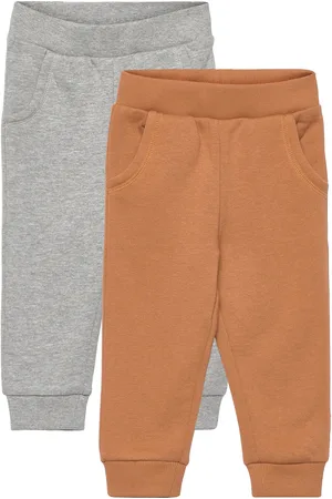 Minymo Sweat Pants Bottoms Sweatpants Brown