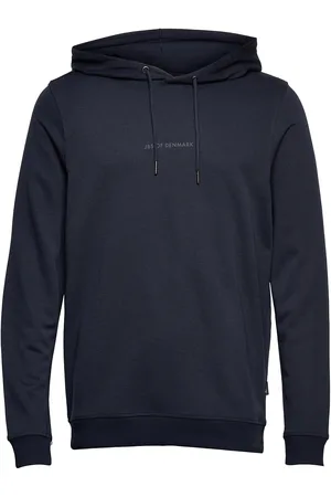 JBS of Denmark Jbs Of Dk Logo Hoodie Fsc Tops Sweat-shirts & Hoodies Hoodies Navy