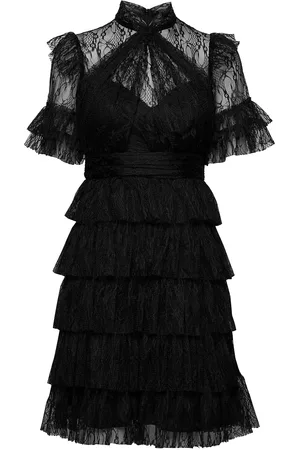 By Malina Liona Dress Designers Knee-length & Midi Black