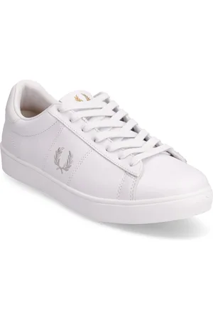 Fred Perry Spencer Leather Matalavartiset Sneakerit Tennarit White