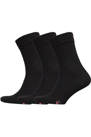 DANISH ENDURANCE Merino Dress Socks 3-Pack Sport Socks Regular Socks Black