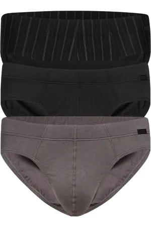 Jockey Brief 3-P C+ Y-sepalus Briefs Alushousut Grey