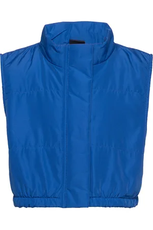 LMTD Nlfmibe Short Vest Toppaliivi Blue