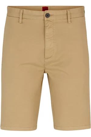HUGO BOSS David222Sd Designers Shorts Chinos Shorts Beige