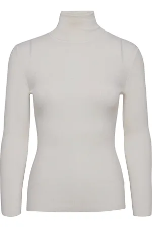 DAY Birger et Mikkelsen Sierra - Daily Elements Tops Knitwear Turtleneck White