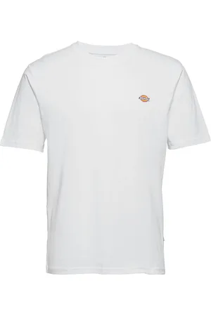 Dickies Ss Mapleton Tee Designers T-shirts Short-sleeved White