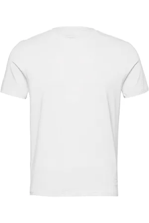 Panos Emporio Bamboo/Cotton Crew Tee Tops T-shirts Short-sleeved White