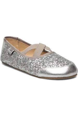 Sofie Schnoor Baby and Kids Neliask Indoor Shoe Ballerinat Silver