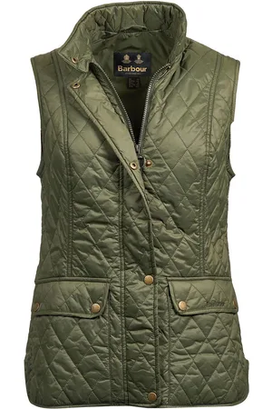 Barbour Otterburn Gile Vests Padded Vests Khaki Green