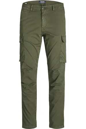 JACK & JONES Jpstace Tucker Cargo Ama Noos Bottoms Trousers Cargo Pants Green Jack & J S
