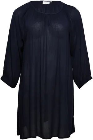 Kaffe Kcami 3/4 Sl Tunic Tops Tunics Black