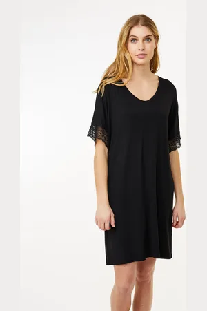 ccdk copenhagen Lucille Dress Yöpaita Black