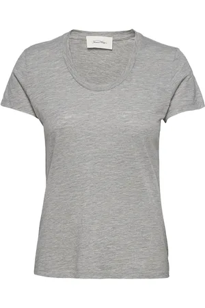 American Vintage Jacksonville Tops T-shirts & Tops Short-sleeved Grey