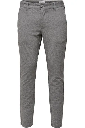 Only & Sons Onsmark Slim Gw 0209 Pant Noos Bottoms Trousers Chinos Grey