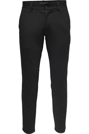 Only & Sons Onsmark Slim Gw 0209 Pant Noos Bottoms Trousers Chinos Black