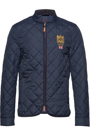 Morris Trenton Quilted Jacket Designers Jackets Quilted Jackets Navy