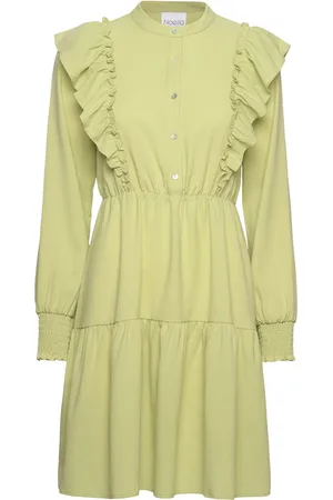 Noella Lake Dress Lyhyt Mekko Yellow