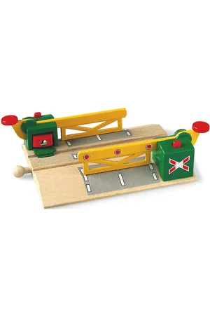 Brio 33750 Jernbaneoverskæring, Magnet Toys Toy Cars & Vehicles Toy Vehicles Train Accessories Multi/patterned