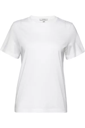 Dagmar Claudia Cotton T-Shirt T-shirts & Tops Short-sleeved Valkoinen