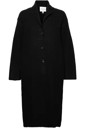 Dagmar Mia Coat Outerwear Coats Winter Coats Musta