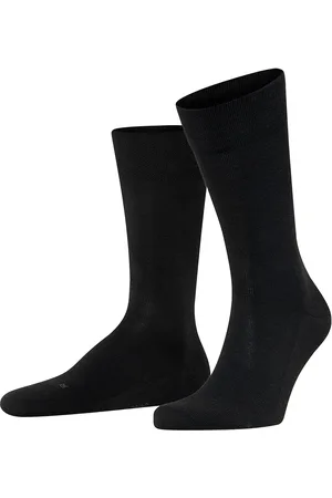 Falke Sensitive London Soft-Top Suitable For Diabetics Underwear Socks Regular Socks Black