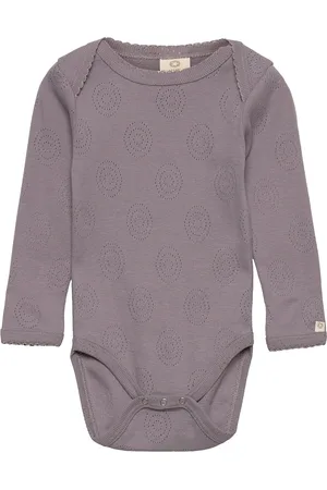 Smallstuff Body Ls Bodies Long-sleeved Purple