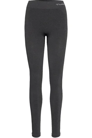 Hummel Hmlci Seamless Mid Waist Tights Sport Running-training Tights Seamless Tights Black