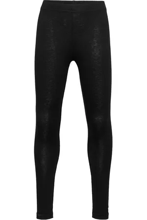 Lindex Leggings Basic Long Bottoms Leggings Black