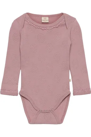 Smallstuff Body Ls Bodies Long-sleeved Pink