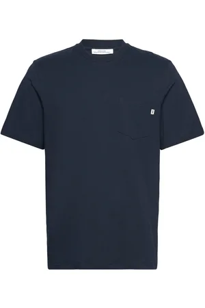 WoodWood Bobby Pocket T-Shirt Tops T-shirts Short-sleeved Navy